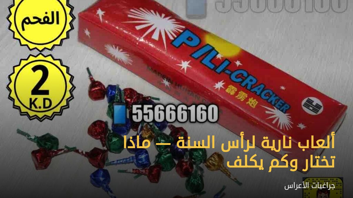 ألعاب نارية لرأس السنة — ماذا تختار وكم يكلف