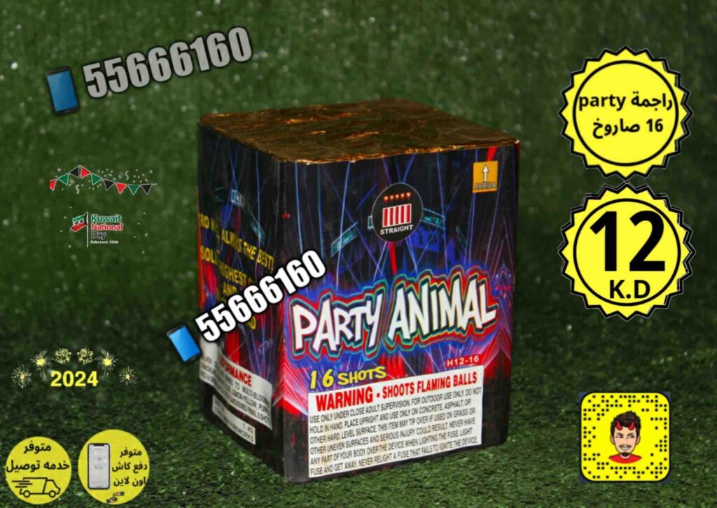 راجمه 16 صاروخ party من جراغيات الأعراس