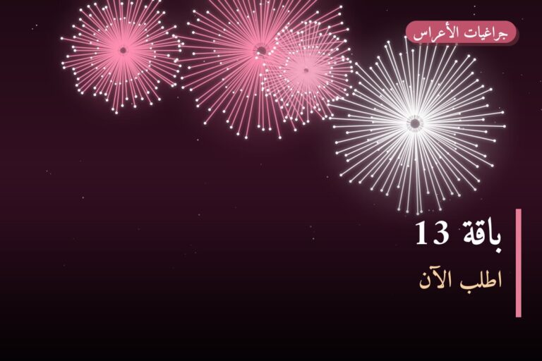 باقة 13 من جراغيات الأعراس — مواصفات وسعر وطريقة الطلب