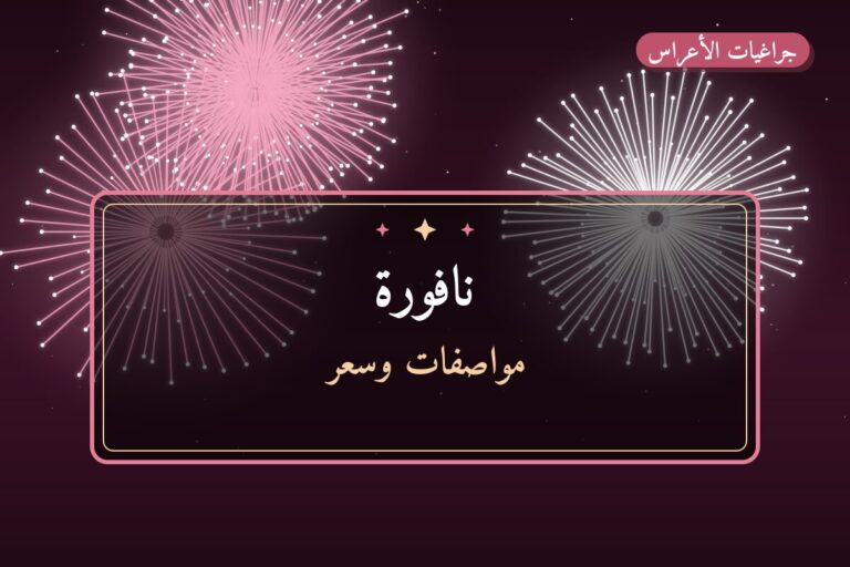 نافورة: السعر والاستخدام الآمن وأفضل المناسبات