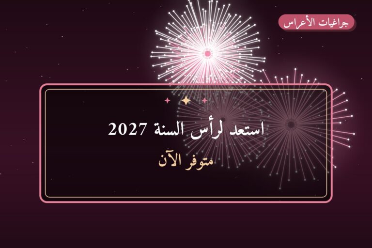 استعد لرأس السنة 2027: الدليل الكامل للألعاب النارية
