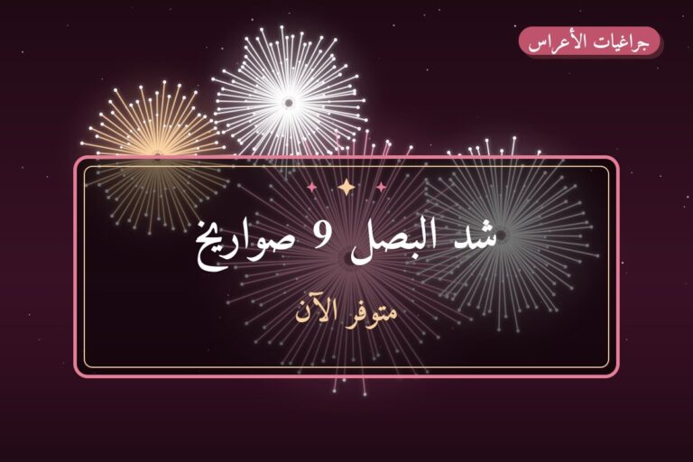 هل شد البصل 9 صواريخ مناسب لمناسبتك؟ دليل الاختيار والسعر