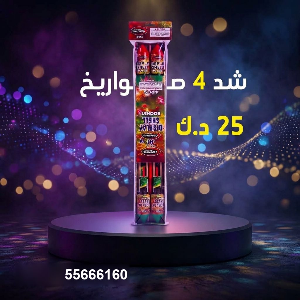 شد 4 صواريخ من جراغيات الأعراس
